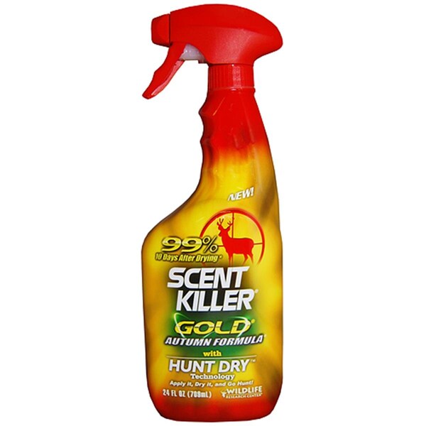 Wildlife Research Cente Wildlife Research  Wildlife Scent Elimination Gold Spray Aluminum, 24 oz. - WR1275