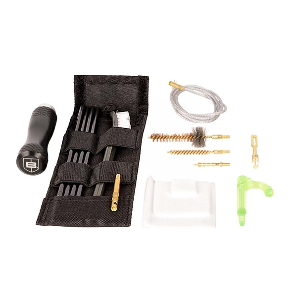 Breakthrough Clean Technologies Badge Series Rod & Pull-Through Cleaning Kit w/ Molle Pouch, 5.56mm - BT-MPK-223