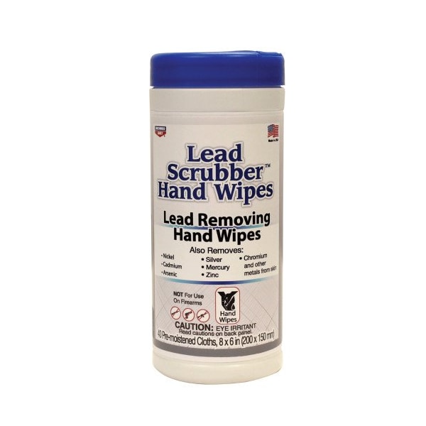 Birchwood Casey Lead Scrubber Hand Wipes 40 Pre-Moistene - BC-32440