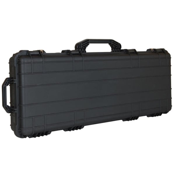 Better Than A Brand Cape Buffalo Wheeled Water Resistant Shotgun Rifle Case, Black - BE586065