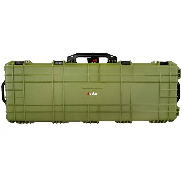 Eylar 44in Roller Hard Rifle Case Waterproof w/ Foam Green - SA00008-GRN