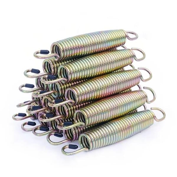 Skybound SkyBound HS1-65012 6.5 in. Premium Gold Trampoline Springs - Set of 12 - HS1-65012