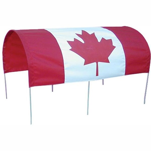 Millside Industries Millside Industries CDN-F 20 in. x 38 in. Canadian Flag Canopy for Wagons - CDN-F