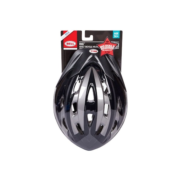 Bell Sports 14+ Adult Medium Or Large Adjustable Bicycle Helmet Black - 7107136