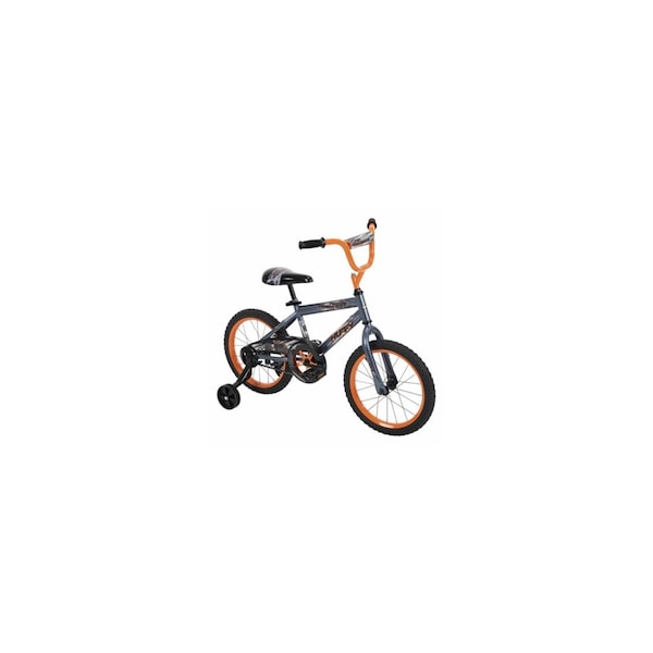 Huffy Bicycles Boys' Pro Thunder Bicycle, Charcoal, Coaster Brake, 16-In. - 21802