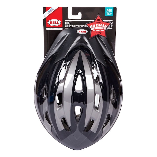 Bell Sports Bell Sports Rig Black Polycarbonate Bicycle Helmet - 7060097