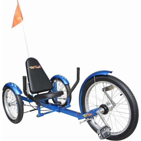 Triton Triton Pro Tri-501BL Ultimate Three-Wheeled Cruiser - Blue - TRI-501BL