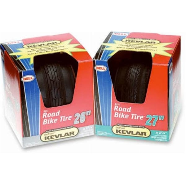 Bell Sports Bell Sports 7014729 26 in. Bell Road Bike Tire; Rugged Carbon Steel - 107216