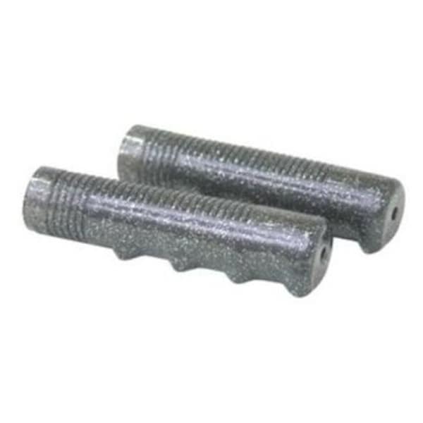 Duo Bicycle Parts DUO Bicycle Parts 57WR2604BB Retro Handle Bar Grip Pvc Black - 57WR2604BB