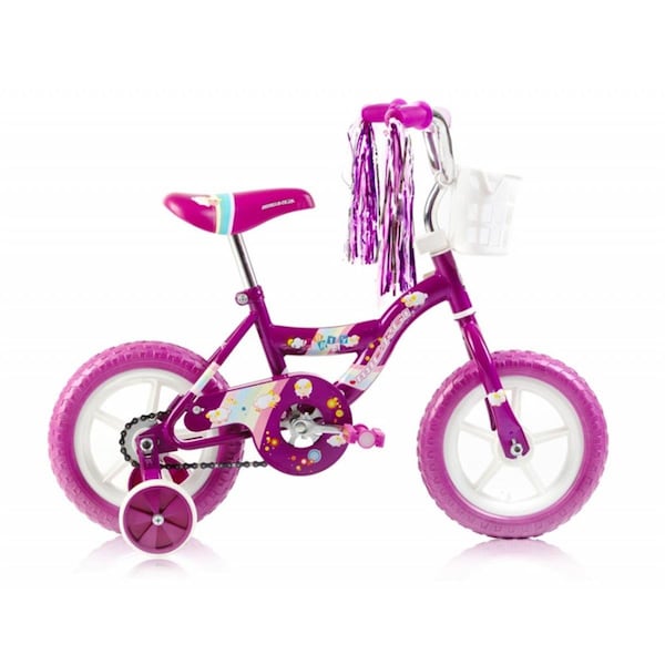Micargi 12 in. Girls BMX Bicycle, Purple - 12 x 7 x 28 in. - MBR12Y-G-PP