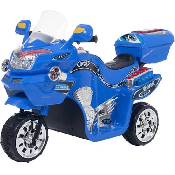 Trademark Global 3 Wheel Motorcycle Rocker Roller Fx Sports Battery - 90-109U