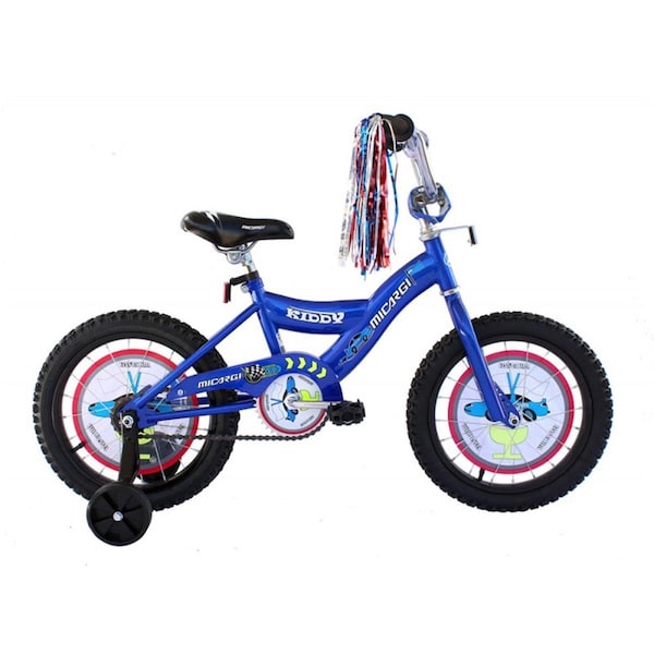 Micargi 16 in. Boys BMX Bicycle, Blue - MI332868