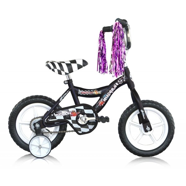 Micargi 12 in. Boys BMX Bicycle, Black - 12 x 7 x 28 in. - MI332870