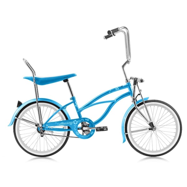 Micargi Female Hero Beach Cruiser, Baby Blue - HERO-F-BBL