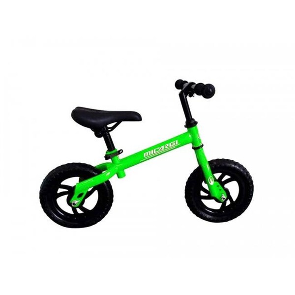 Micargi Micargi LIL SKEETER-GRE 10 in. Bicycle; Green Frame & Black Wheel - LIL SKEETER-GRE