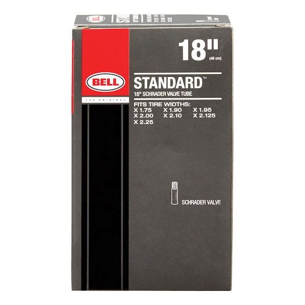 Bell Sports Bell Sports 18 in. Rubber Bicycle Inner Tube 1 pk - 7015356