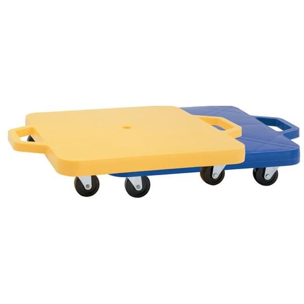 Champion Sports Champion Sports HDS12 12 in. Heavy Duty Scooter with Handle Set; Assorted Blue & Yellow - HDS12