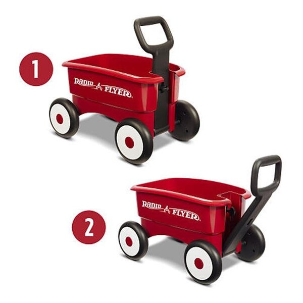 Perfectpitch My 1st 2-In-1 Wagon; Red - Boys - PE1410995