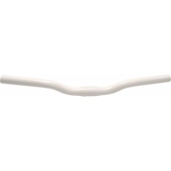 Big Roc Tools Big Roc Tools 57HBHS807AW Mountain Bike Handle Bar - White; Cr-Mo; 18 x 3 in. - 57HBHS807AW
