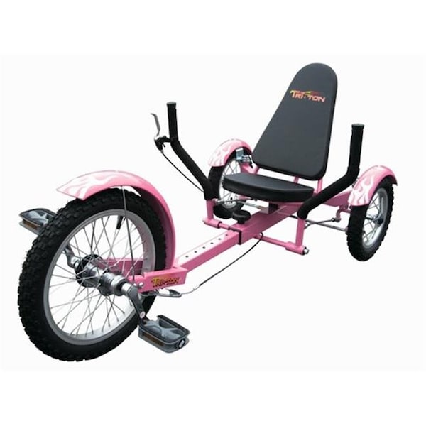 Triton Mobo Triton Tri-001P Ultimate Three-Wheeled Cruiser - Pink - TRI-001P