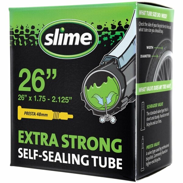 Slime Slime Smart Tube 26 in. Rubber Bicycle Inner Tube 1 pk - 30084
