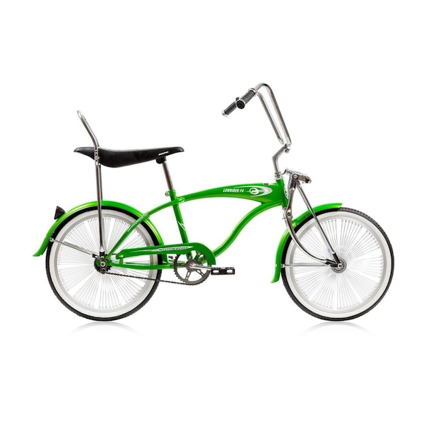 Micargi F4 Lowrider Bicycle, Green - LOWRIDER F4-GRN