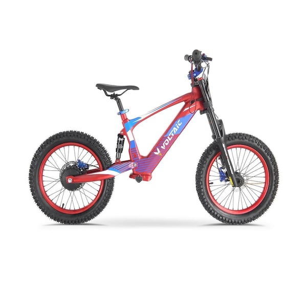 Voltaic 18 in. Flying Fox Youth Electric Dirt Bike, Red - VKD-18RE