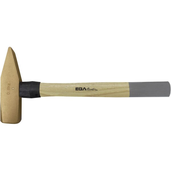 Ega Master MACHINIST HAMMER 2 KG HICKORY HANDLE NON SPARKING Al-Bron - 35960