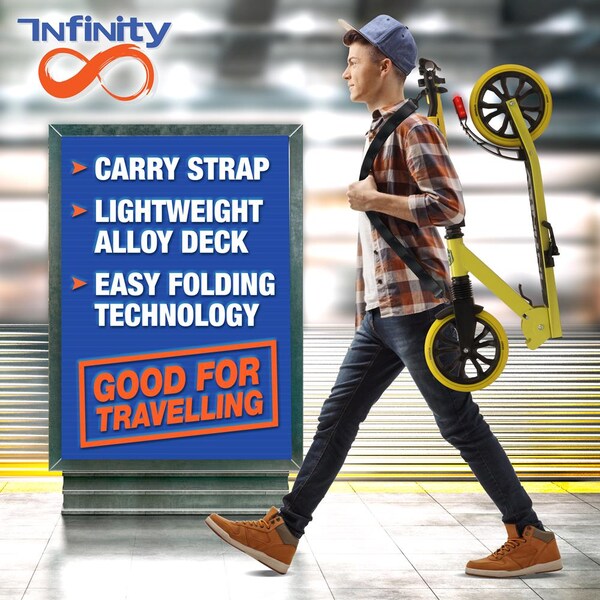 Serenelife Foldable Kick Scooter, SLTS98 - SLTS98