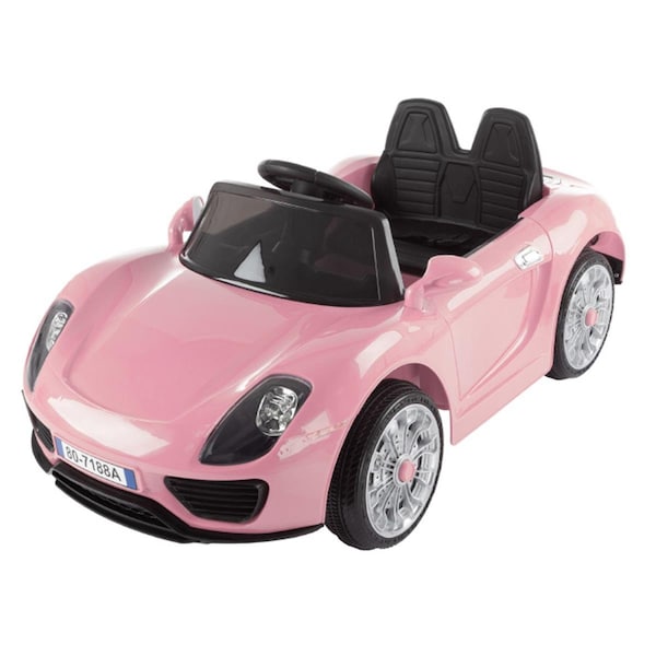 Whole-In-One Ride on Sports Car - Pink - WH3857285