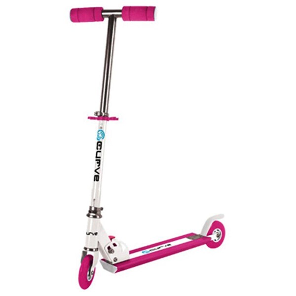 Sakar International  Curve Light Up Wheel Scooter, Pink - SA571992
