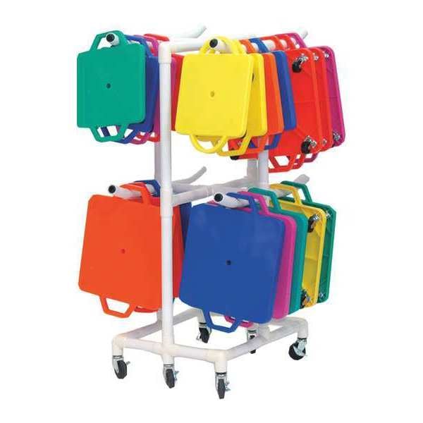 Champion Sports Scooter Storage Cart, Holds 48 Scooters - MSCART