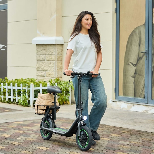 Gopowerbike GoFlow Electric Scooter with Seat - BR001