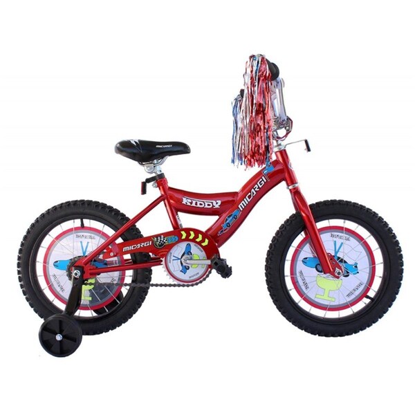 Micargi 16 in. Boys BMX Bicycle, Red - KIDDY-B-RED