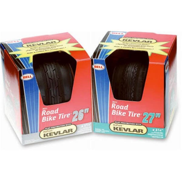 Bell Sports 7014729 26 in. Bell Road Bike Tire, Rugged Carbon Steel - BE574307