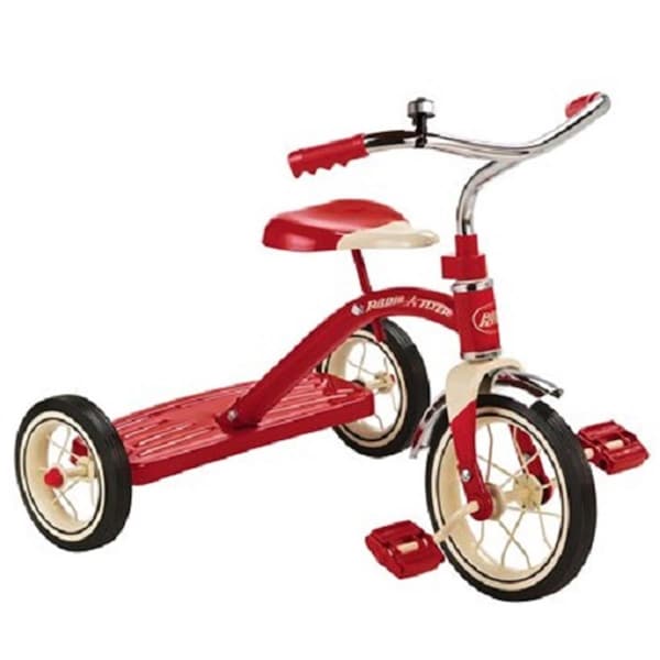 Perfectpitch Classic 10 in. Kids Tricycle Trike - Red - PE2643646