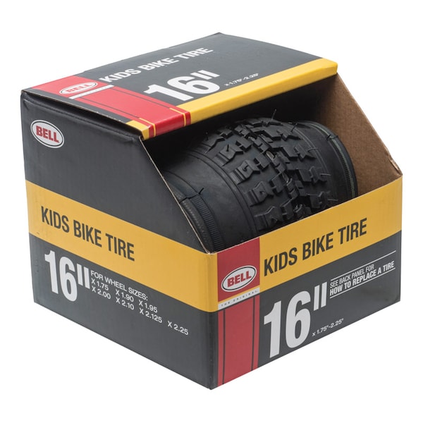 Bell Sports Bell Sports 16 in. Rubber Bicycle Tire 1 pk - 7091031