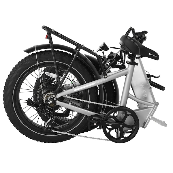 Gopowerbike GoCruiser V2 Folding Electric Bike 20 MPH Max Speed & 750W Motor - BG3
