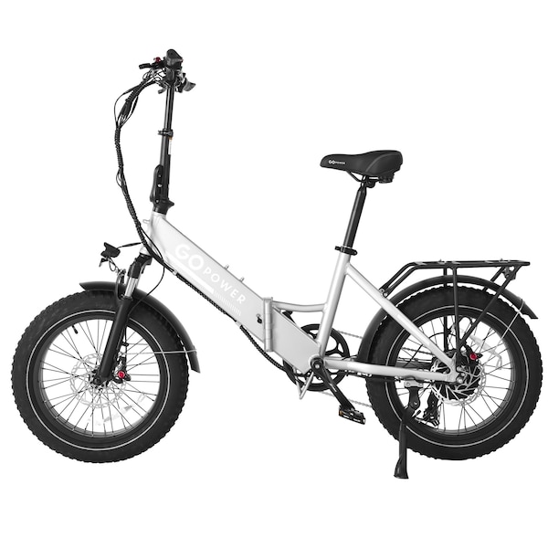 Gopowerbike GoCruiser V2 Folding Electric Bike 20 MPH Max Speed & 750W Motor - BG3