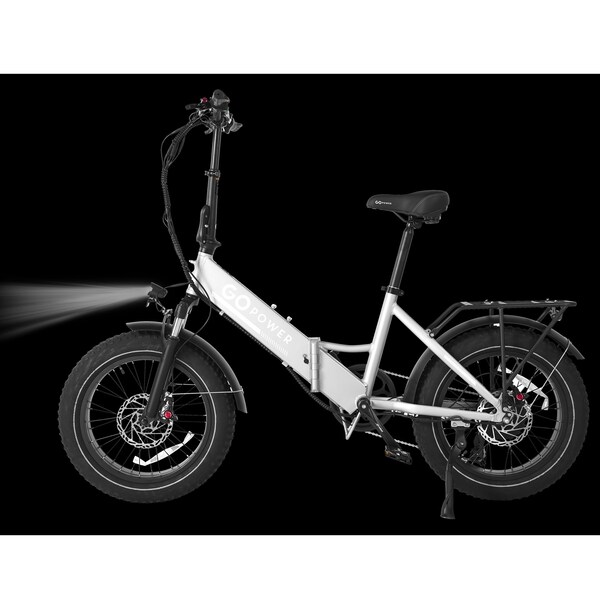Gopowerbike GoCruiser V2 Folding Electric Bike 20 MPH Max Speed & 750W Motor - BG3
