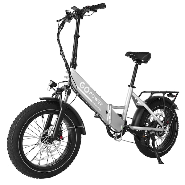 Gopowerbike GoCruiser V2 Folding Electric Bike 20 MPH Max Speed & 750W Motor - BG3