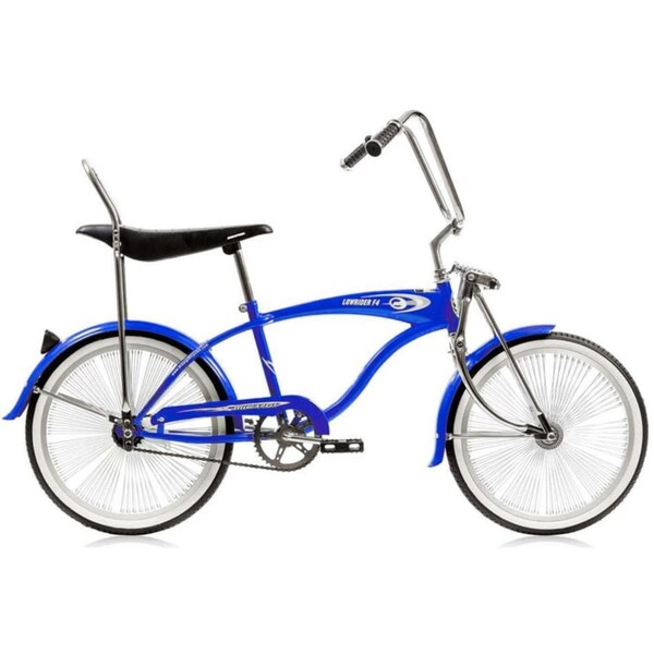 Micargi F4 Lowrider Bicycle, Blue - LOWRIDER F4-BL