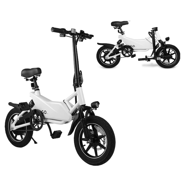 Gopowerbike GoSpyder Ebike with 16MPH Max Speed & 350W Motor - B555WHT
