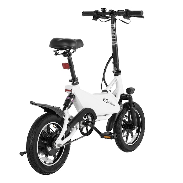 Gopowerbike GoSpyder Ebike with 16MPH Max Speed & 350W Motor - B555WHT
