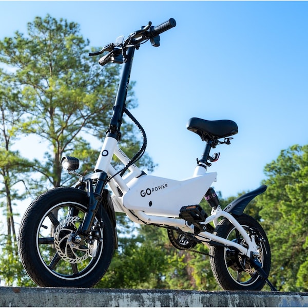 Gopowerbike GoSpyder Ebike with 16MPH Max Speed & 350W Motor - B555WHT