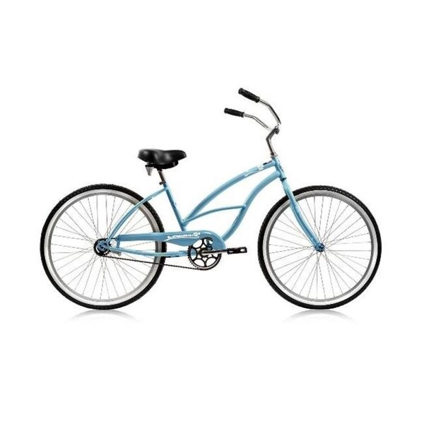 Micargi Micargi PANTERA-F-BBL 26 in. Pantera Womens Beach Cruiser Bicycle; Baby Blue - PANTERA-F-BBL