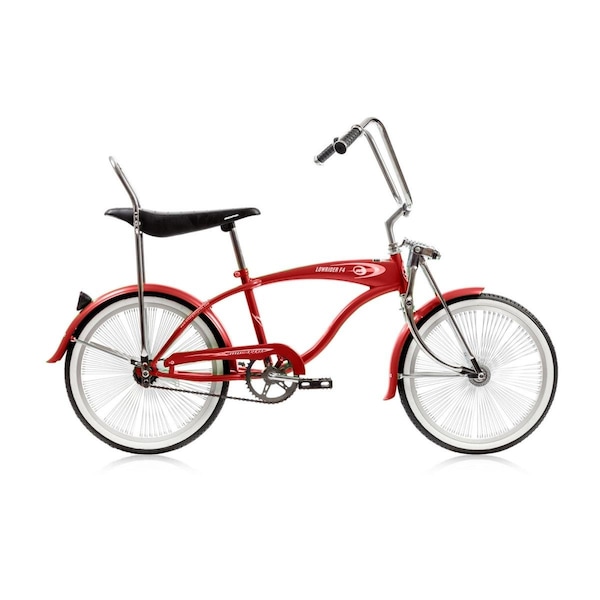 Micargi F4 Lowrider Bicycle, Red - LOWRIDER F4-RED