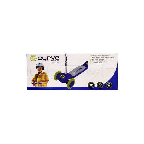 Sakar International BLU 3WHL Scooter - ACTSCOT-487CV-BLU