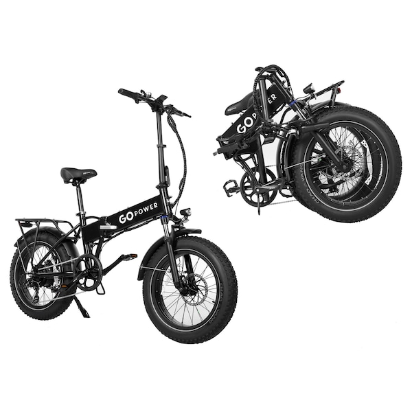 Gopowerbike GoExpress V2 Folding Electric Bike 20mph Max Speed & 750W Motor - BG4