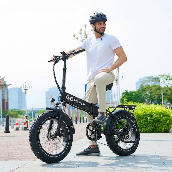 Gopowerbike GoExpress V2 Folding Electric Bike 20mph Max Speed & 750W Motor - BG4
